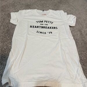 100% cotton official Tom Petty and the Heartbreakers - 40th anniversary shirt